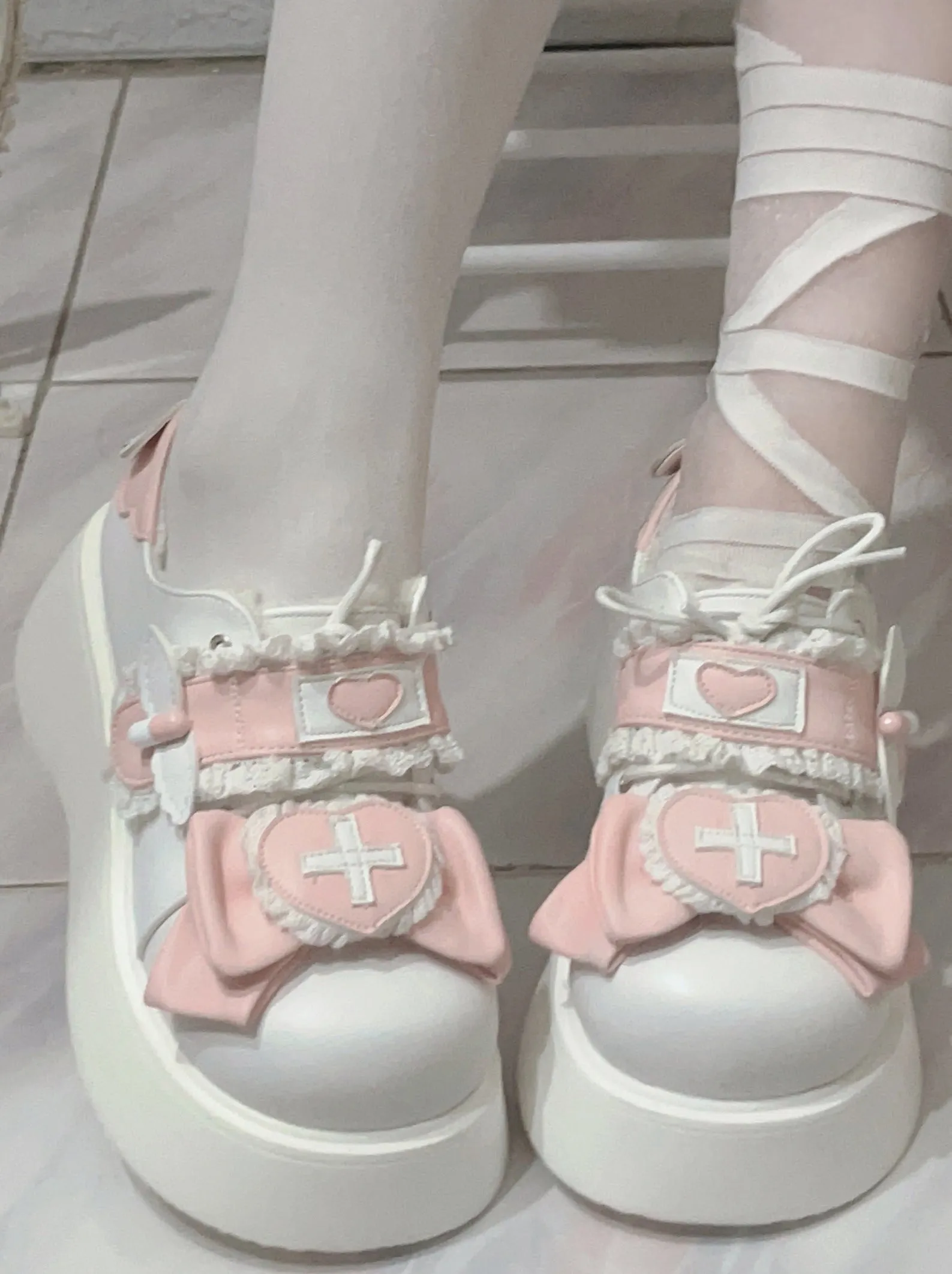 Medical Platform Love Shoes Band-Aid