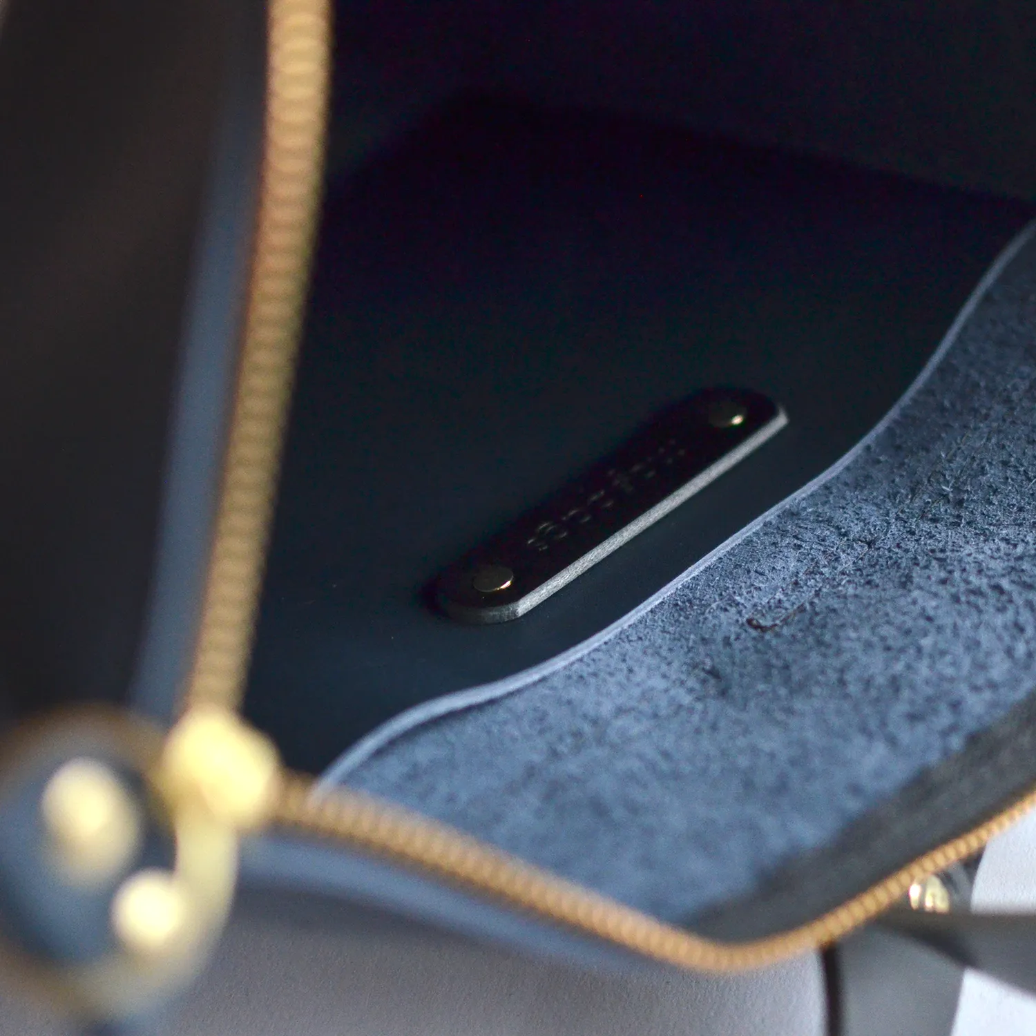 Minimalist Backpack - Black Leather