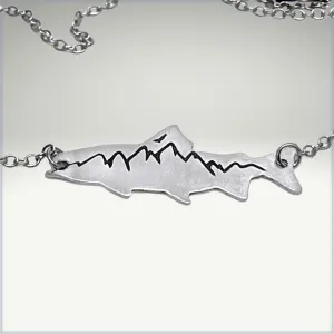 Mountain Trout Necklace