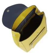 Mustard Yellow Front Pocket Backpack