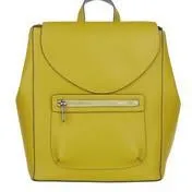 Mustard Yellow Front Pocket Backpack