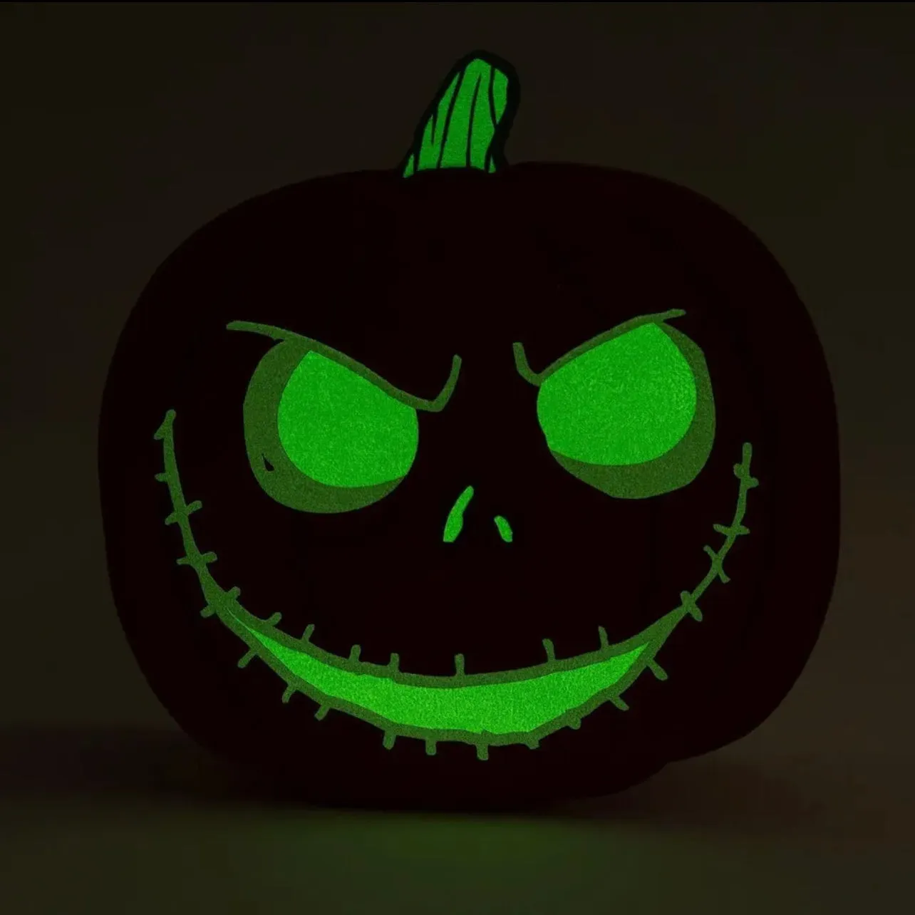 Nightmare Before Christmas Jack Skellington Jack O-Lantern Loungefly Glow in the Dark Crossbody Bag
