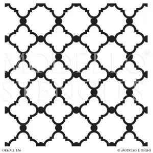 OrnAll136 Custom Vinyl Stencil