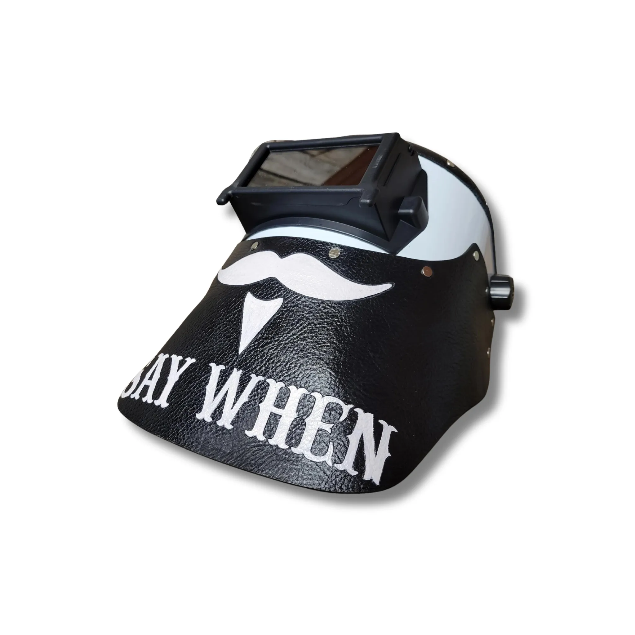 Outlaw Leather - Welding Hood - Say When