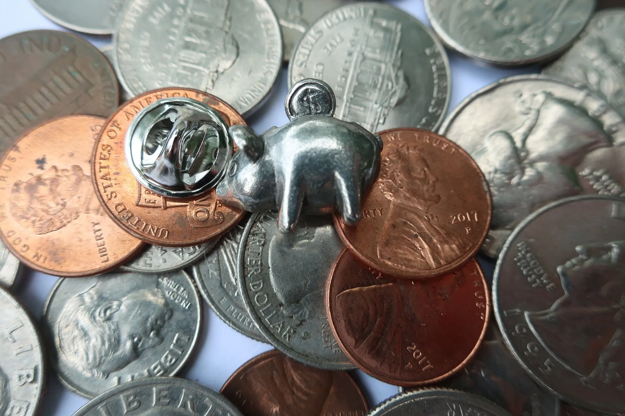 Piggy Bank Lapel Pin
