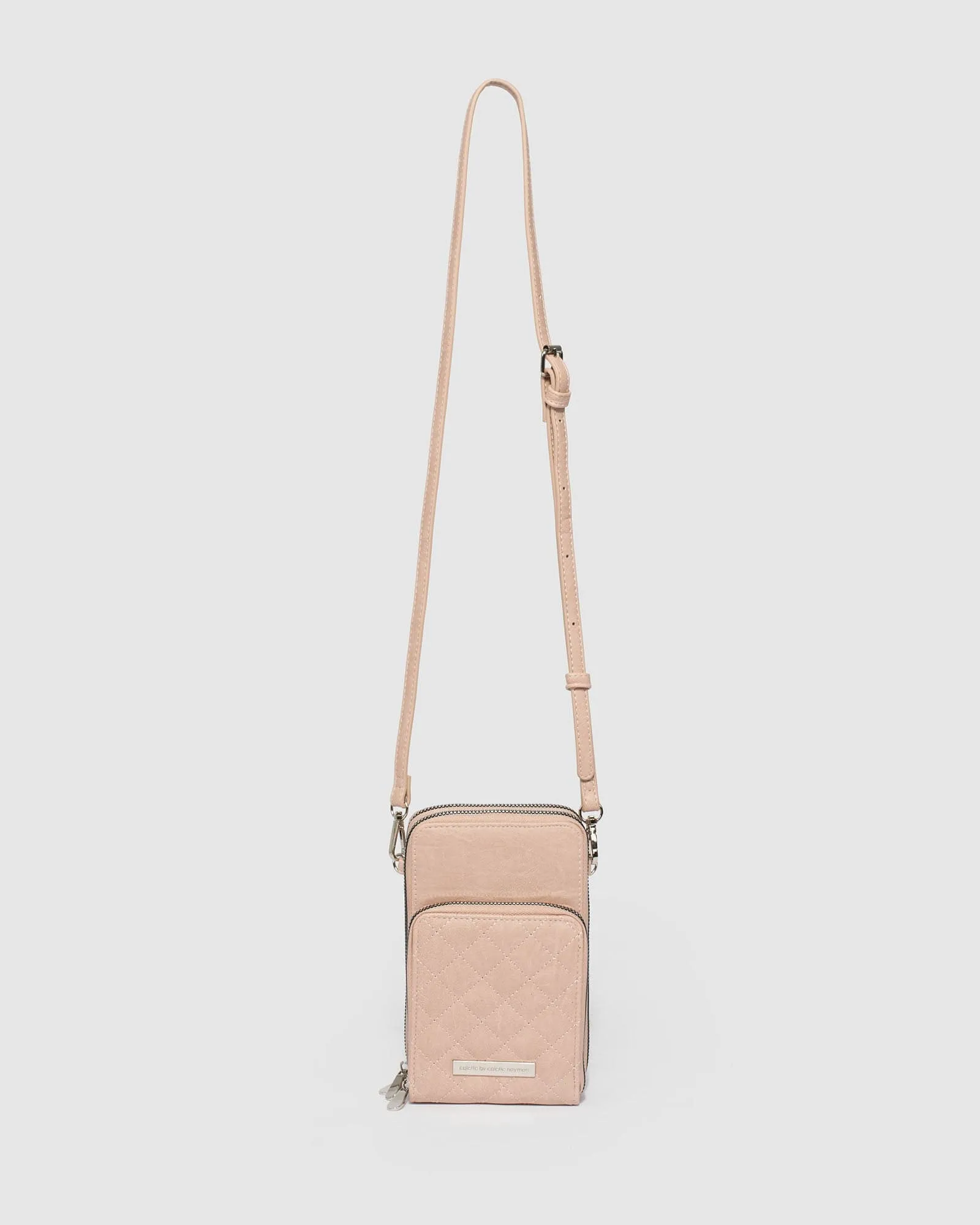 Pink Koni Phone Crossbody Bag