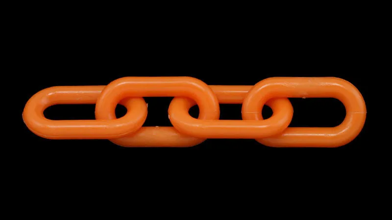PLASTIC CHAIN 125 FEET 1-1/2" (6mm)