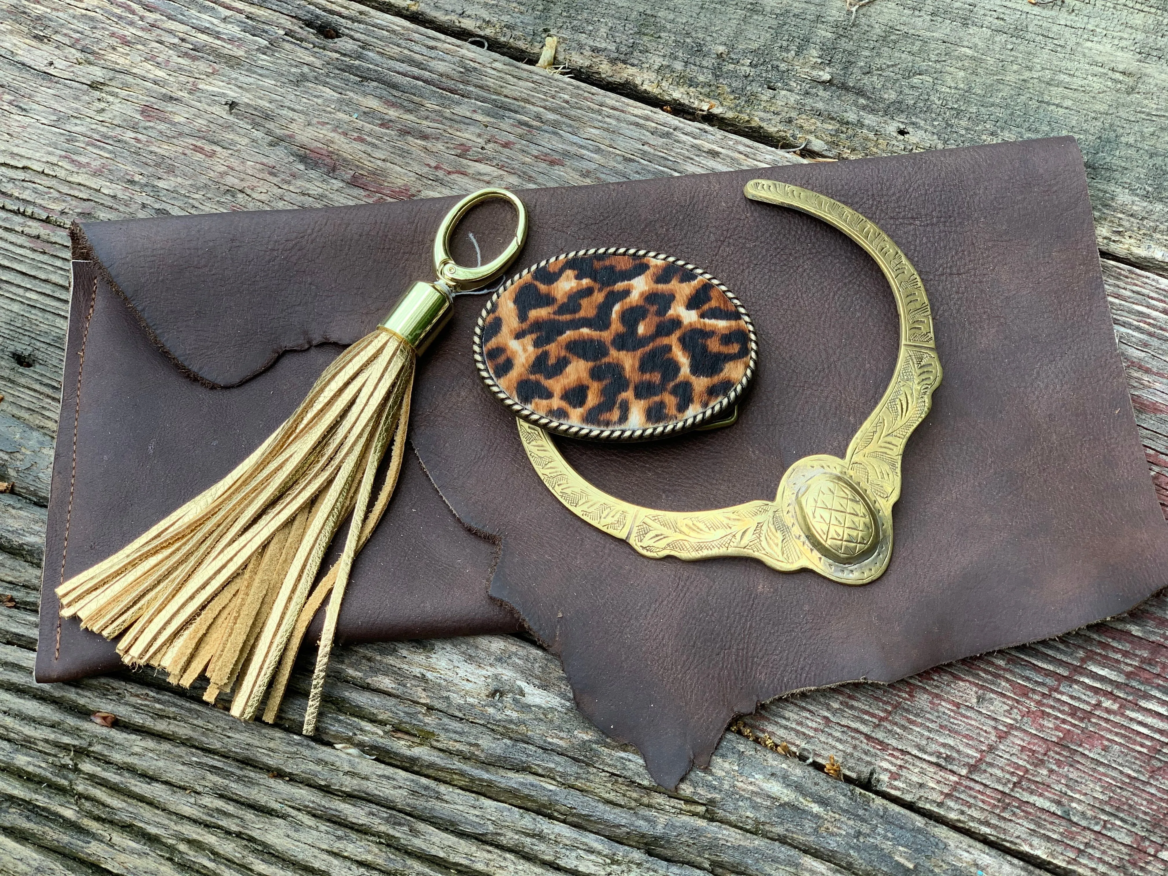 Private Collection Vintage Brass Collar Necklace