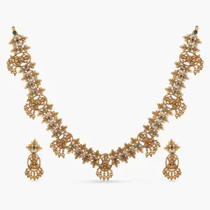 Raksha Antique Necklace Set