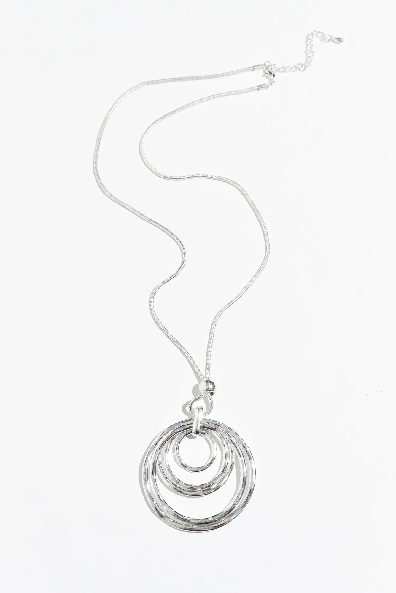 Rings Silver Pendant Necklace