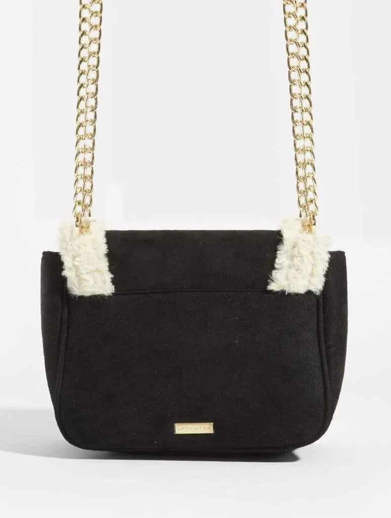 Roxy Shearling Cross Body Bag