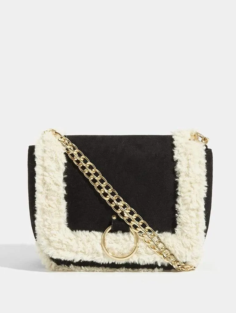 Roxy Shearling Cross Body Bag
