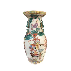 Semi Old Hand Painted Porcelain Vase