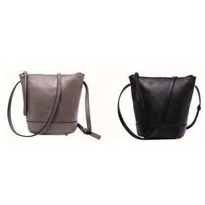 Serenade Jenna Elegant Leather Bag Black