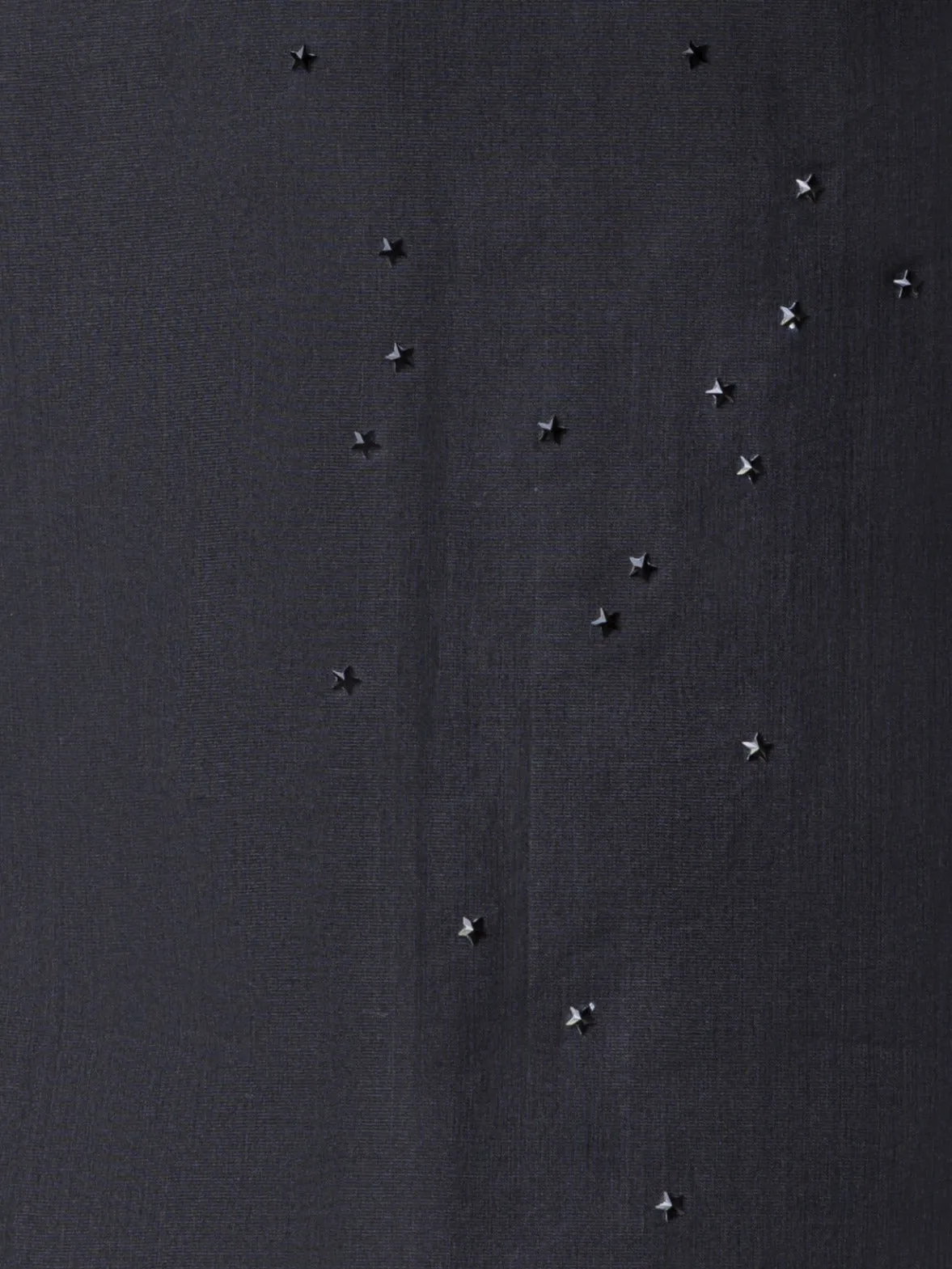 Sheer Silk Blouse with Swarovski Stars