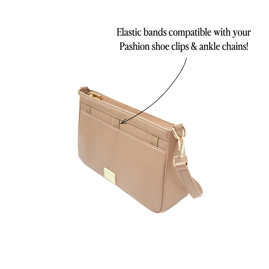 Shoulder Bag — Latte (Pashion Footwear x Glass Ladder)