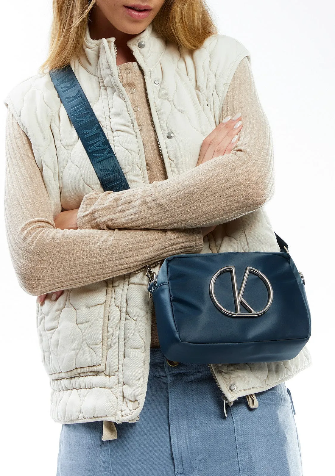 Shoulder Bag Navy Kalk