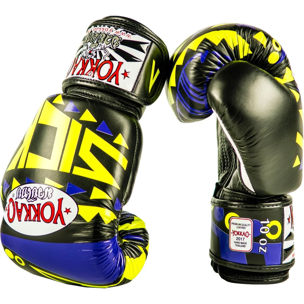 SICK MUAY THAI BOXING GLOVES VIOLET/YELLOW