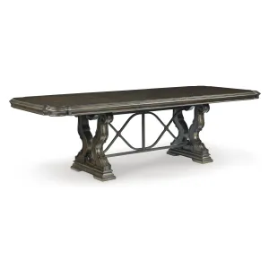 Signature Design by Ashley Maylee Dining Table with Pedestal Base D947-55B/D947-55T