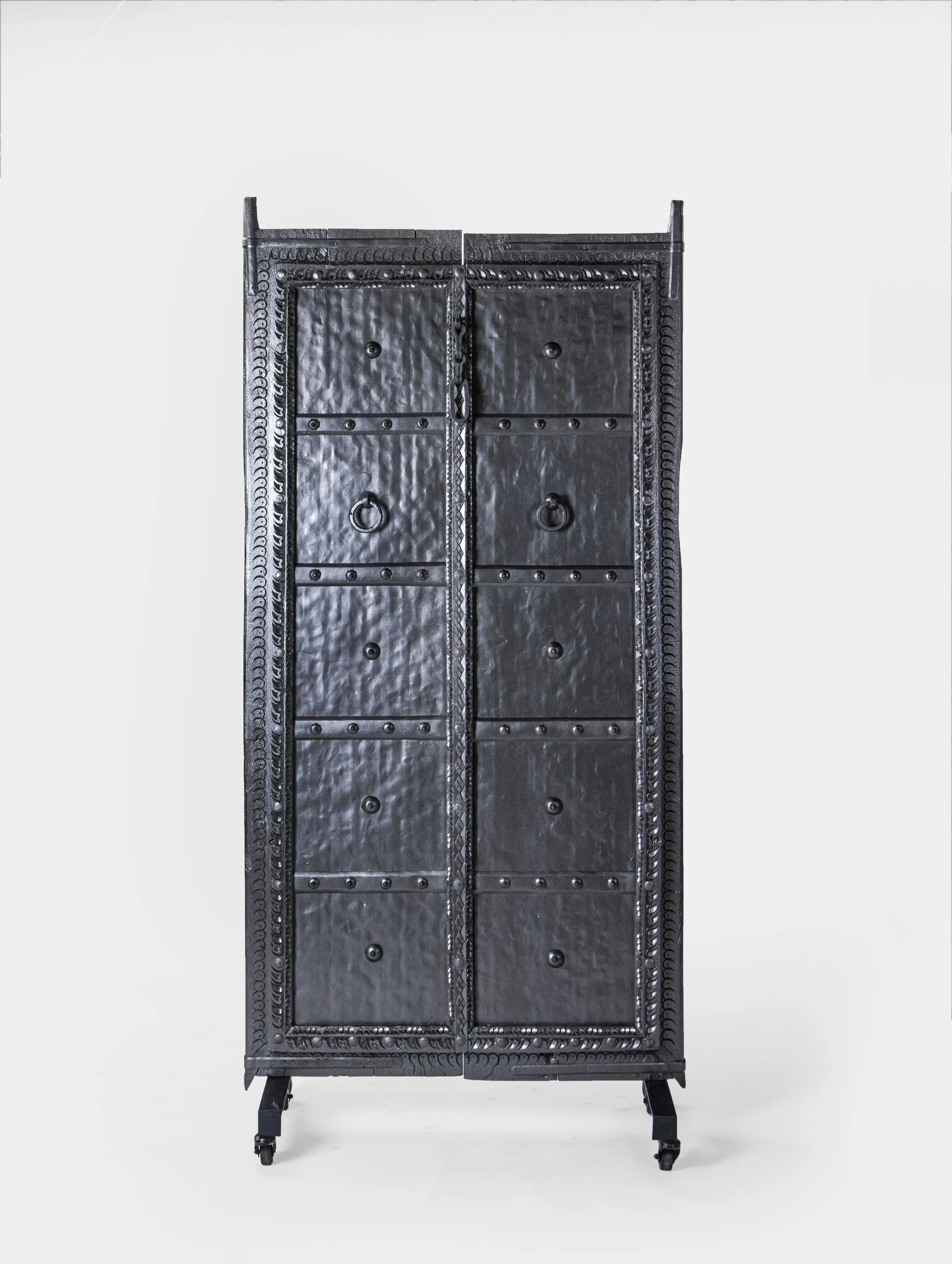 Silver Antique Door
