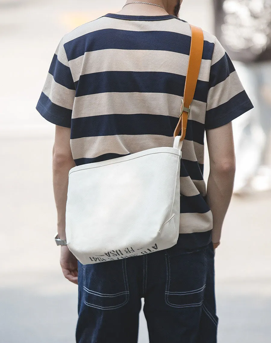 Simple American Retro Printing Tool Messenger Men's Bag