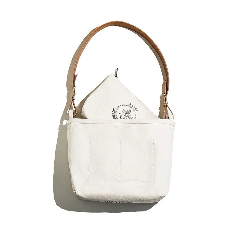 Simple American Retro Printing Tool Messenger Men's Bag