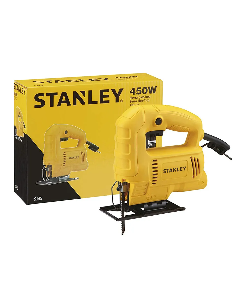 Stanley Jigsaw 450W Variable Speed Corded for Cutting Wood