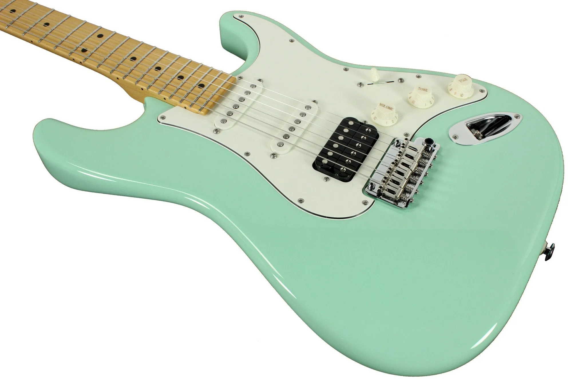 Suhr Classic S HSS Guitar, Surf Green, Maple