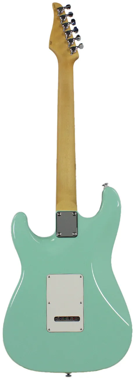 Suhr Classic S HSS Guitar, Surf Green, Maple