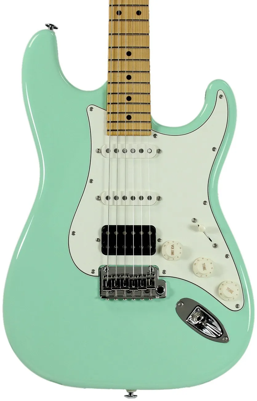 Suhr Classic S HSS Guitar, Surf Green, Maple