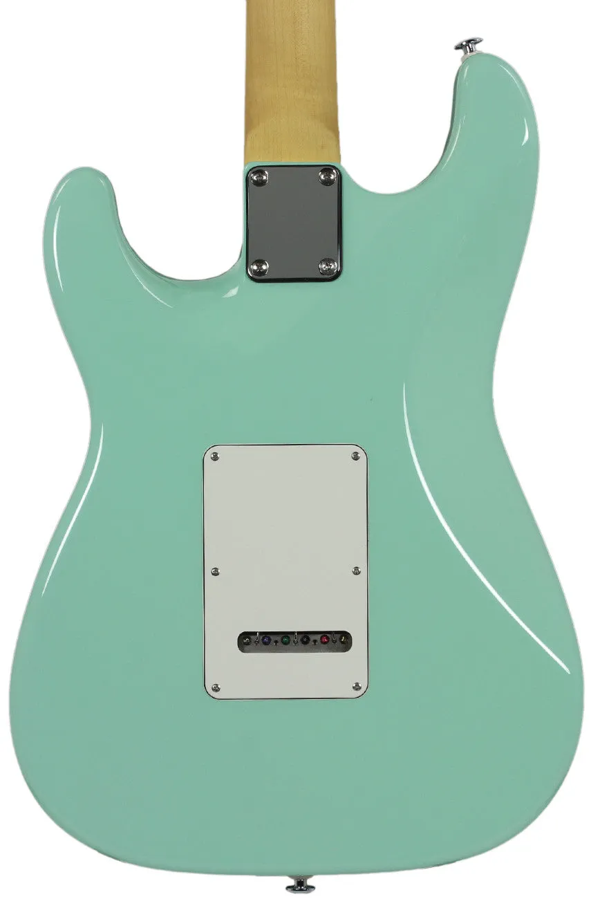 Suhr Classic S HSS Guitar, Surf Green, Maple
