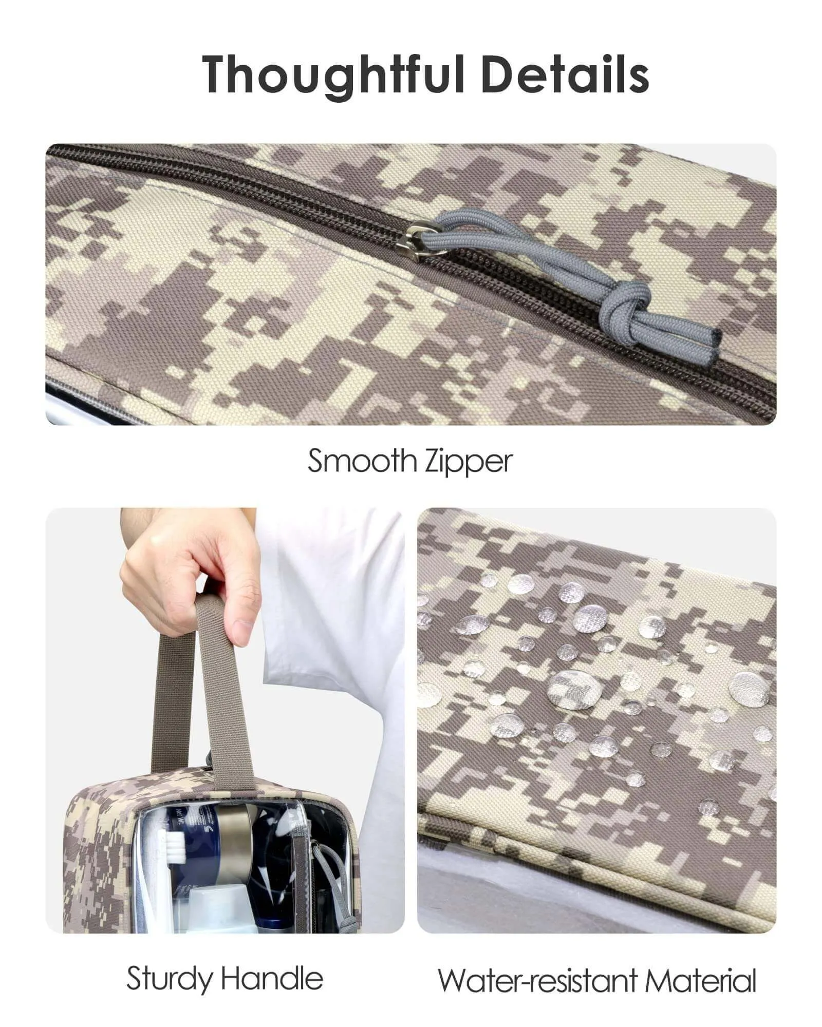 TBB001 Clear Toiletry Bag