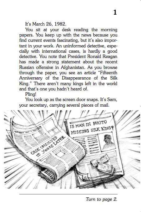 The Case Of The Silk King