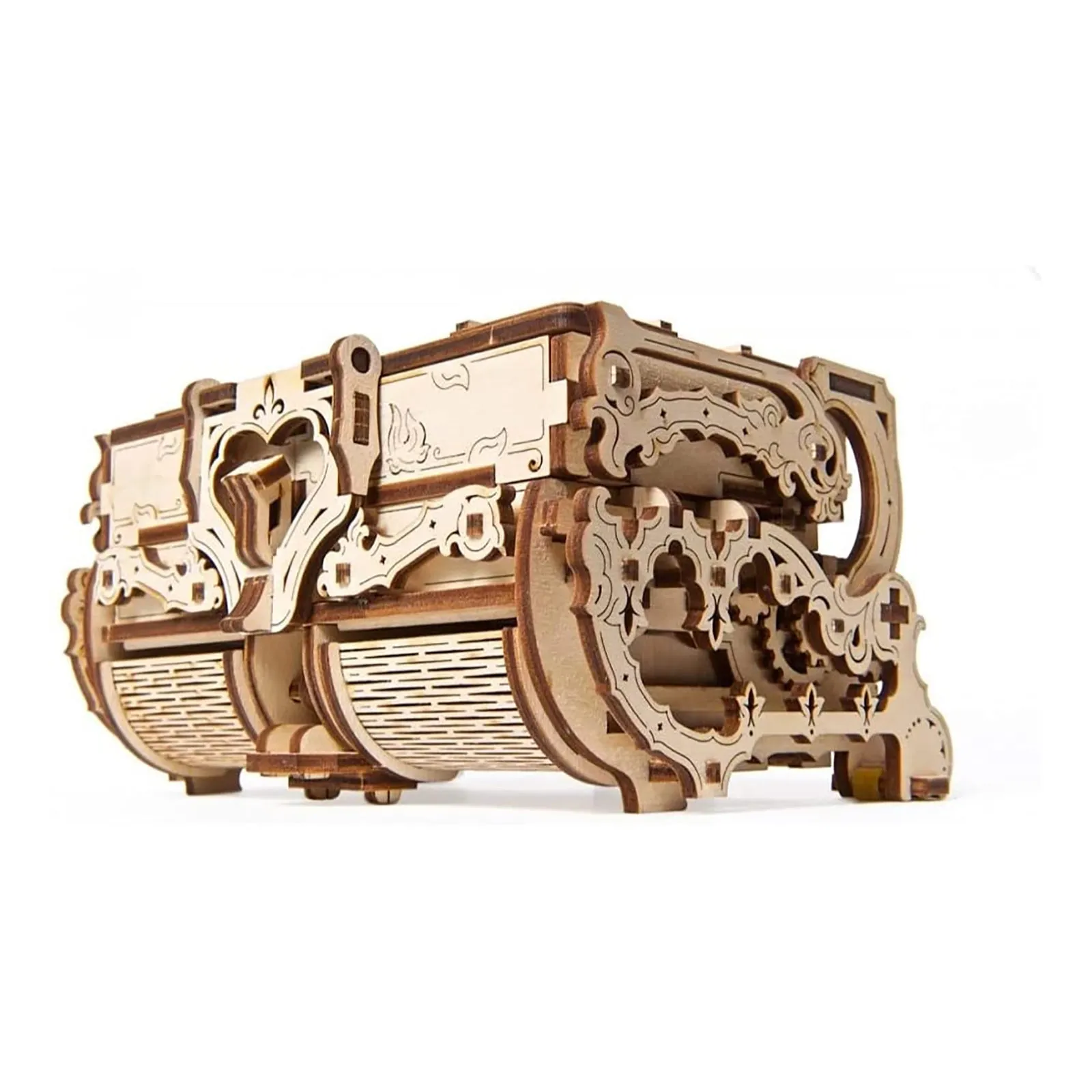 Ugears Mechanical Antique Box Model Set