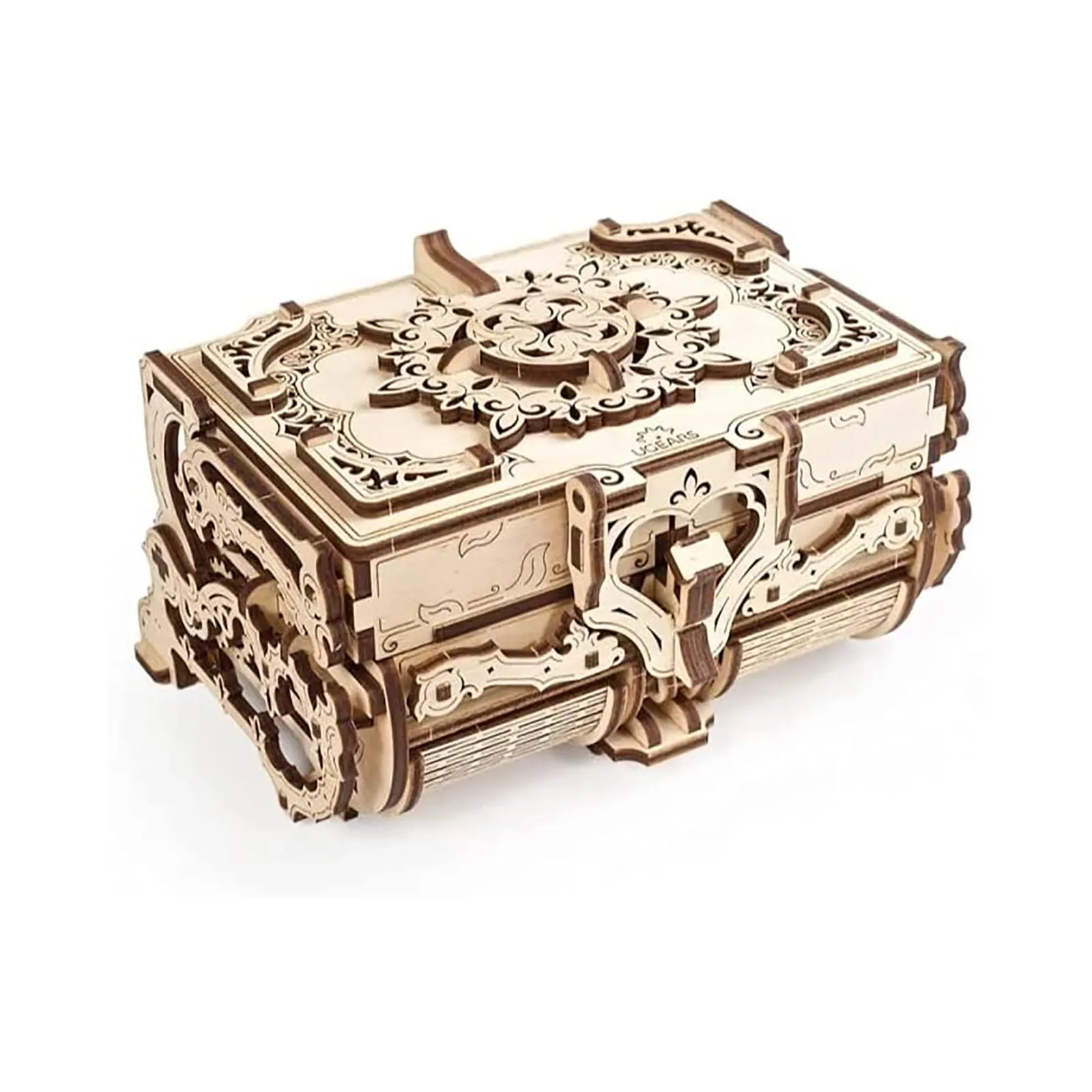 Ugears Mechanical Antique Box Model Set