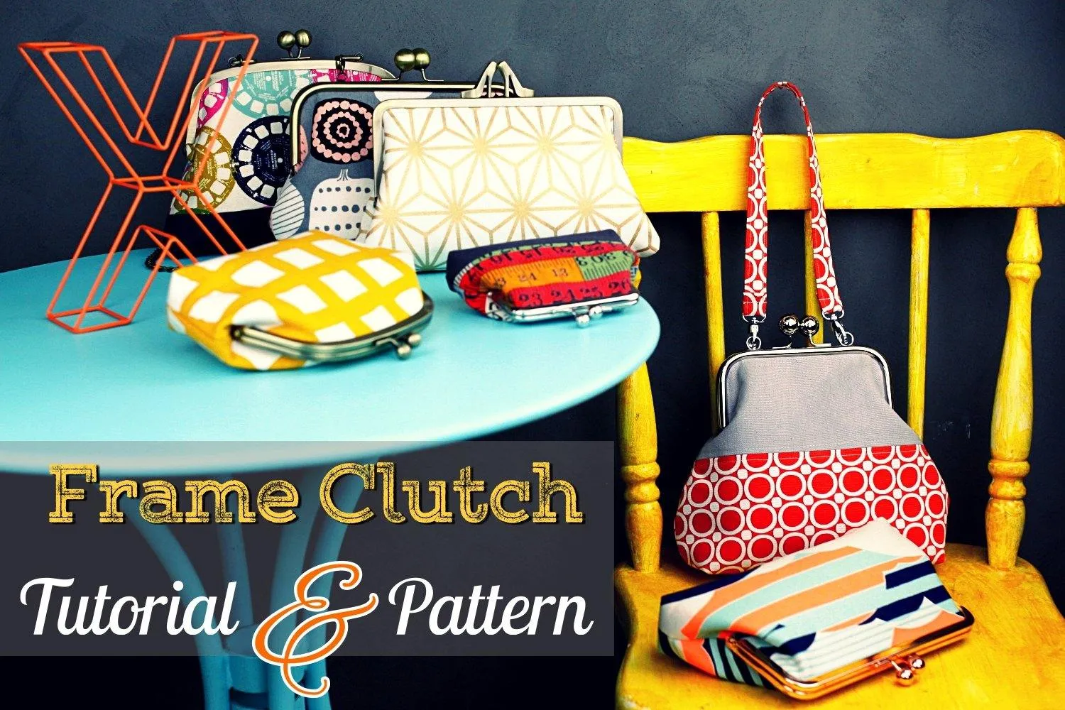 Victoria Frame Clutch Making Tutorial & PDF Pattern