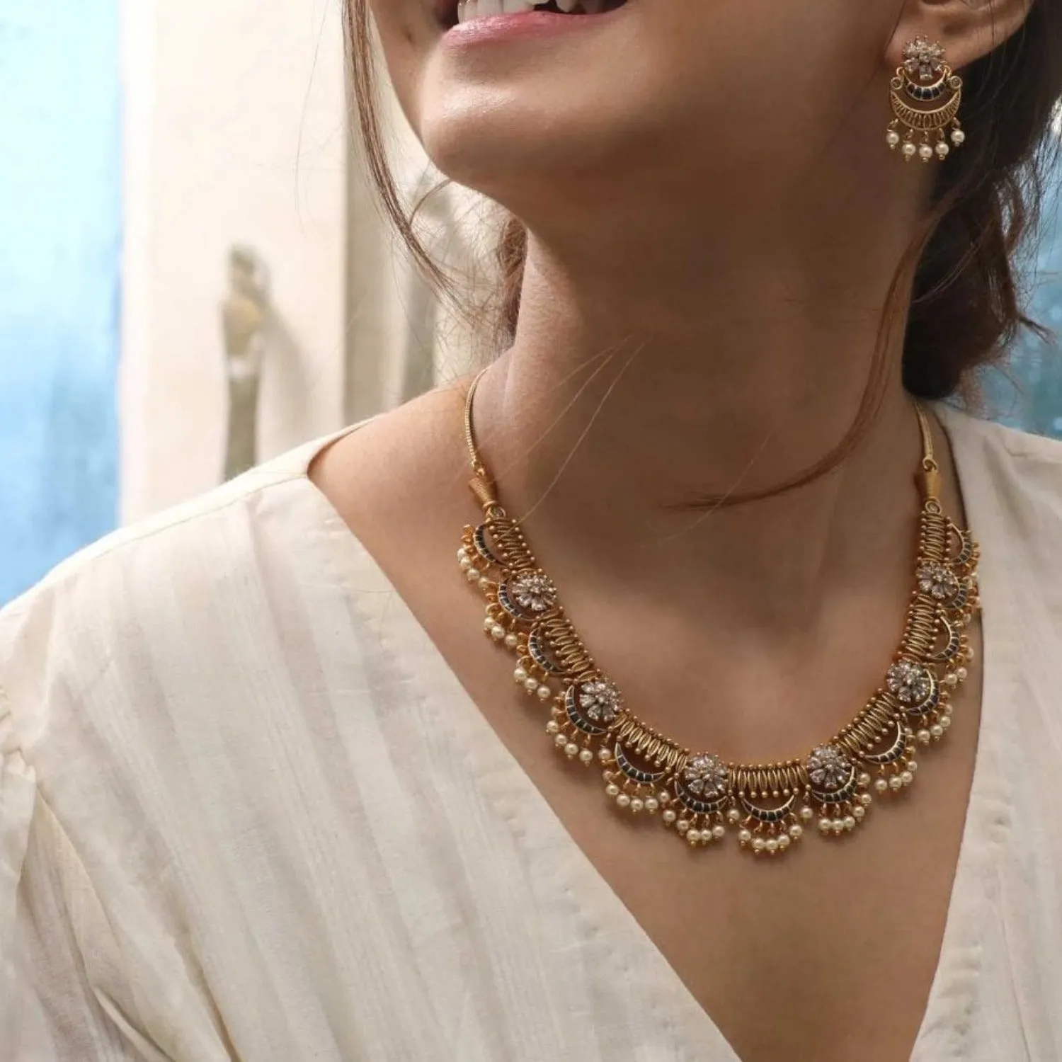 Videni Antique Necklace Set