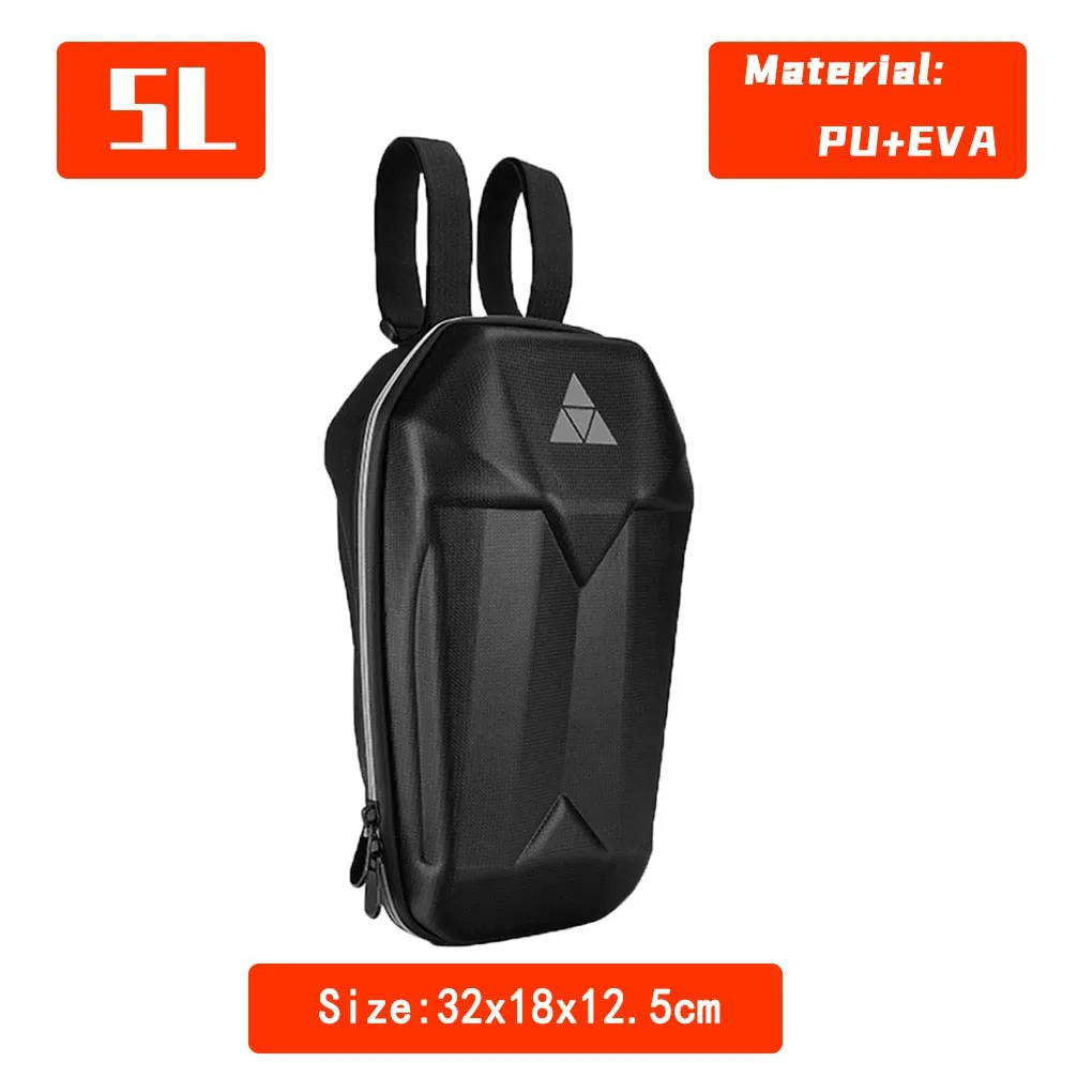 Wild Man Electric Scooter Front Bag Waterproof EVA Hard Shell Bags Reflective Handlebar Hanging Bag Storage Bag For Xiaomi M365