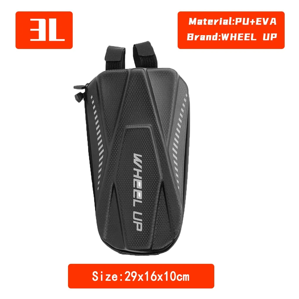Wild Man Electric Scooter Front Bag Waterproof EVA Hard Shell Bags Reflective Handlebar Hanging Bag Storage Bag For Xiaomi M365