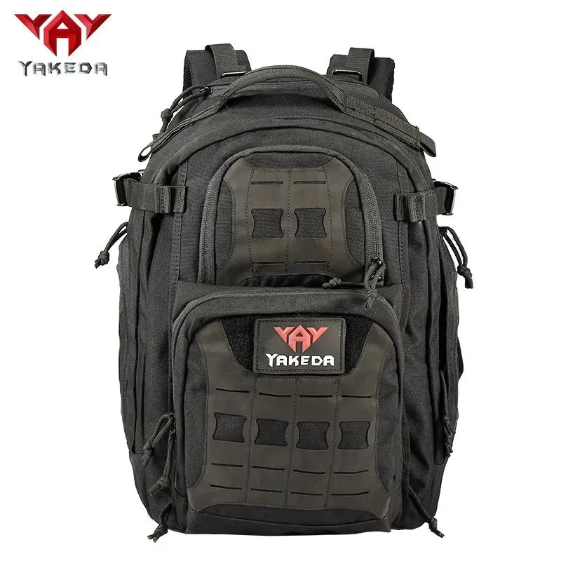 YAKEDA Military Tactical Backpack for Men Army 3 Day Assault Pack 42L Large Molle Hiking Backpack