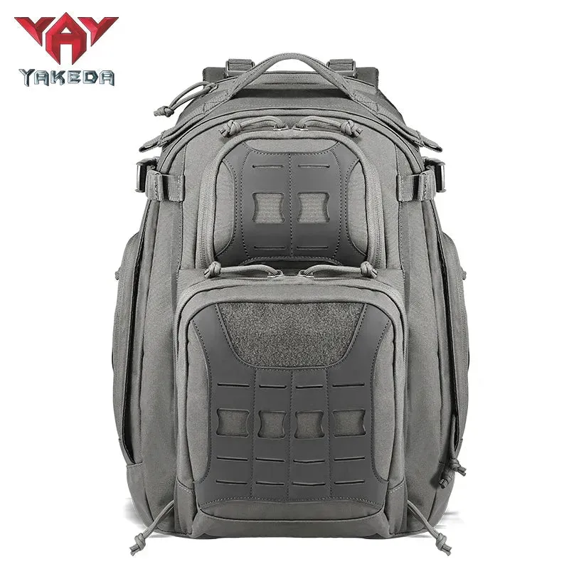 YAKEDA Military Tactical Backpack for Men Army 3 Day Assault Pack 42L Large Molle Hiking Backpack