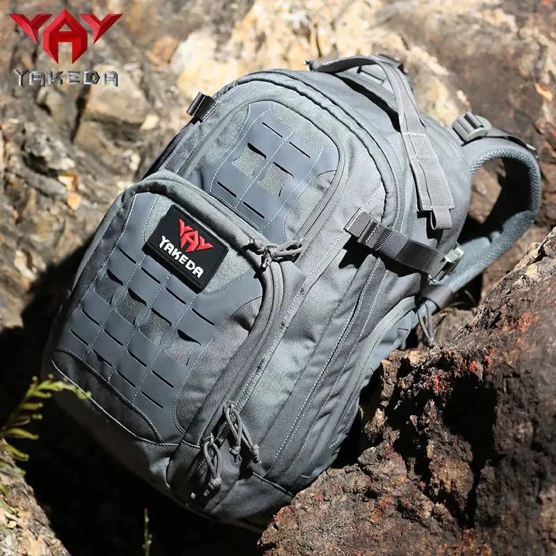 YAKEDA Military Tactical Backpack for Men Army 3 Day Assault Pack 42L Large Molle Hiking Backpack