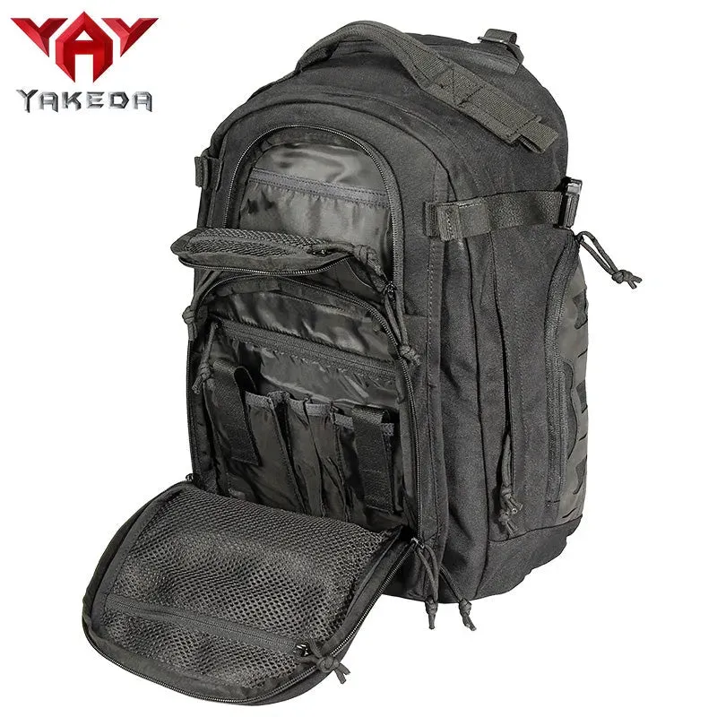 YAKEDA Military Tactical Backpack for Men Army 3 Day Assault Pack 42L Large Molle Hiking Backpack